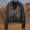 Black Indian Moto Racing Jacket