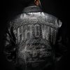 Chi-Town Pelle Pelle Black Leather Jacket