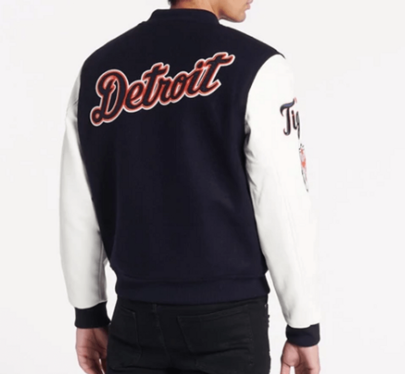 Detroit Tigers Logo Varsity Jacket 