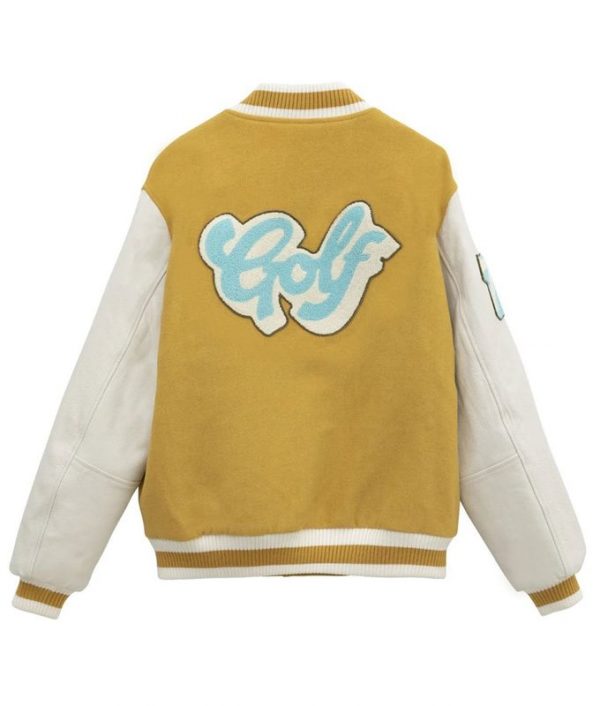 Dirt Golf Wang Varsity Wool / Leather JacketGLJ