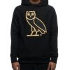 Drake OVO Pullover Black Hoodie