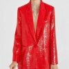 Emily In Paris Emily Red Sequin Blazer
