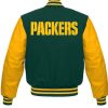 Green Bay Packers Varsity Letterman Jacket