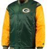 Green Bay Packers Varsity Letterman Satin Jacket