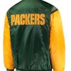 Green and yellow Bay Packers Varsity Letterman Jacket