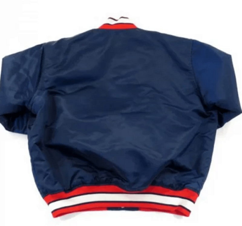 Hobson Braves Satin Bomber Jacket