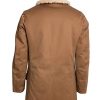 Jett Rink Giant Cotton Shearling Peacoat