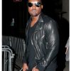 Kanye West Motorcycle Black Leather Jacket