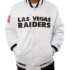 Las Vegas Raiders White Shield Jacket