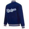 Los Angeles Dodgers Royal Blue Polyester Jacket