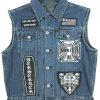 Men's BLS Blue Denim Vest