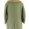 Back view of M1909 Field Swedish Green Coat