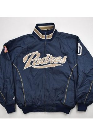 Men’s Majestic San Diego Padres Blue Jacket