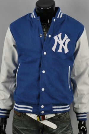 Men’s New York Yankee Blue Varsity Jacket