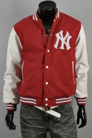 Men’s New York Yankee Varsity Letterman Jacket