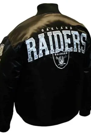 Back view of Men’s NFL Las Vegas Raiders Jacket