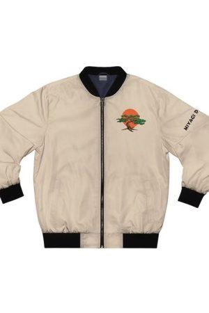 Miyagi Do Karate White Satin Jacket