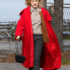Modern Love Maddy Red Long Coat