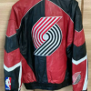 Back view of NBA Basketball Portland Trail Jacket