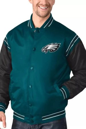 Eagles Midnight Varsity Jacket