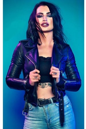 WWE Wrestler Paige Leather Jacket