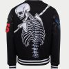 Rod Godspeed Skull Varsity Jacket