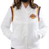 Starter Los Angeles Lakers White Jacket