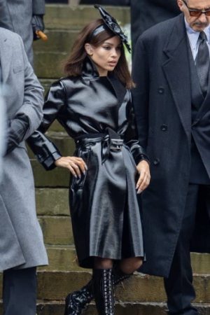 The Batman Zoe Kravitz Leather Coat