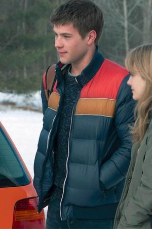 Tyler Locke and Key Puffer Blue Jacket