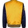 Varsity FUBU College Satin Yellow Jacket