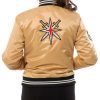 Vegas Golden Knights Satin Bomber Jacket