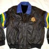 Vintage 90s Looney Tunes Leather Jacket