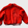 Women Shearling Bomber Jacket