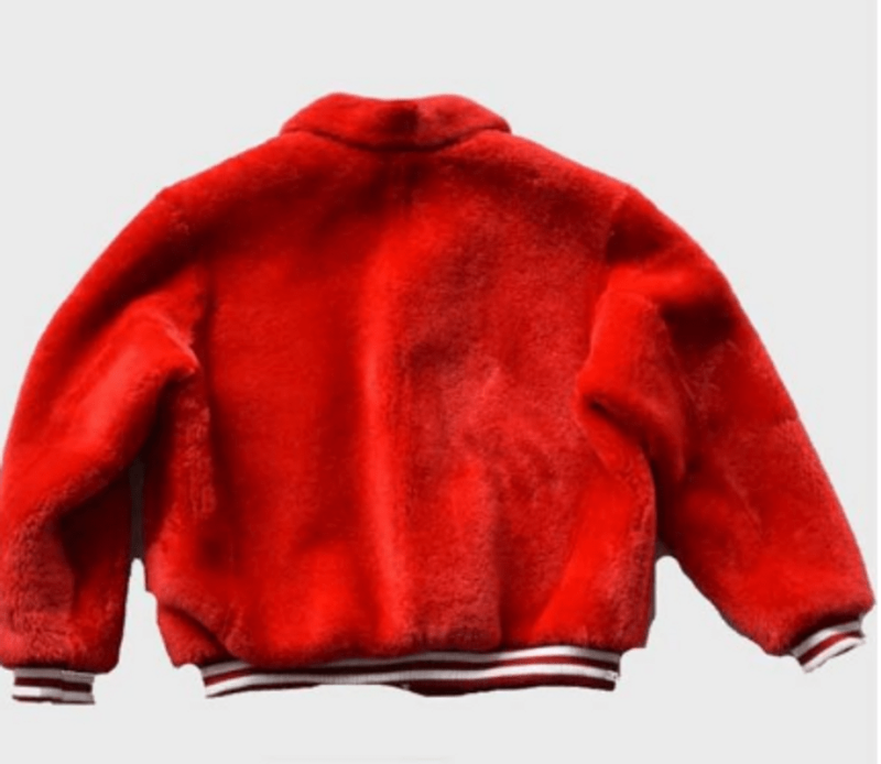 Women Shearling Bomber Jacket
