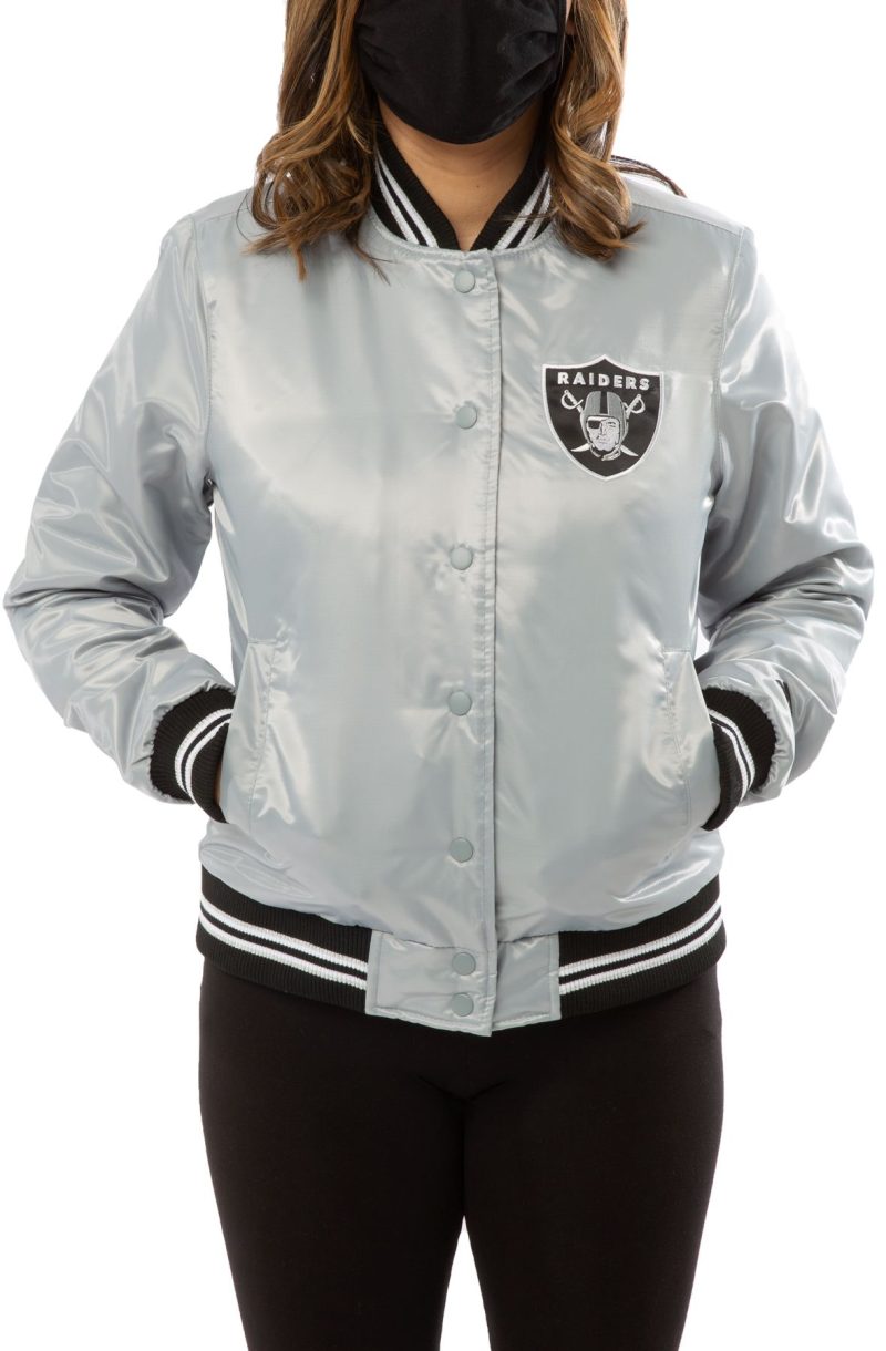 Women's Las Vegas Raiders Gray Jacket