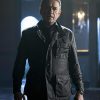 Gotham Sean Pertwee Military Leather Jacket