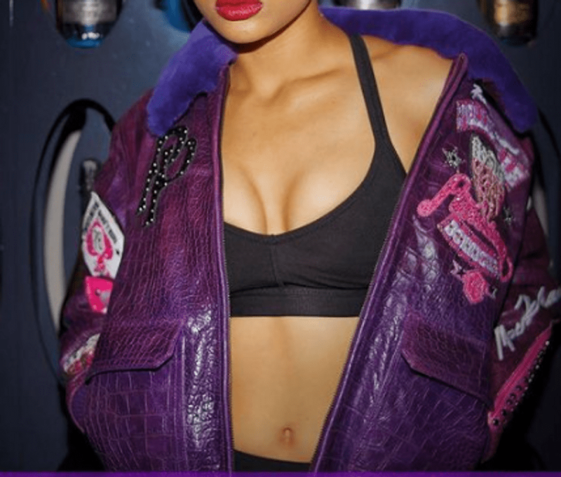 Pelle Pelle Purple Leather Jacket