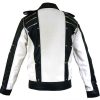 back view of Michael Jackson 80’s Vintage Biker Jacket