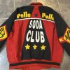 Back view of Marc Buchanan Pelle Pelle Soda Club Jacket