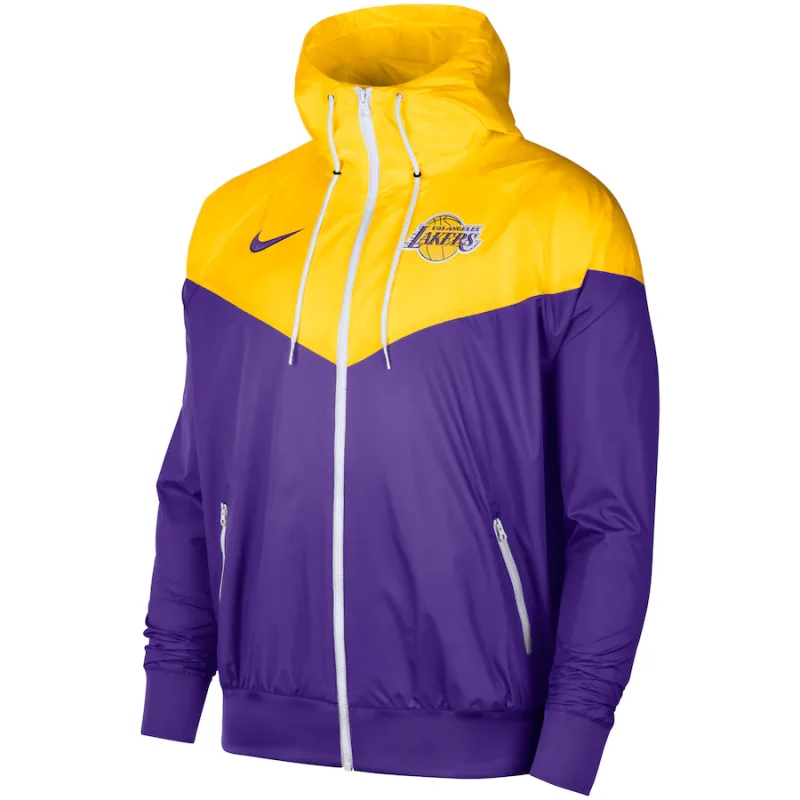 Los Angeles Lakers Gold Satin Jacket