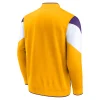 Back view of Los Angeles Lakers Top Jacket