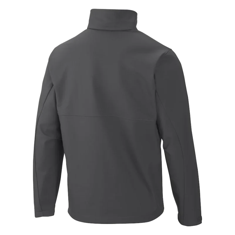 Back view of Los Angeles Lakers Gray Men's Jacket