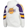 Back view of Starter Los Angeles Lakers Nylon Jacket