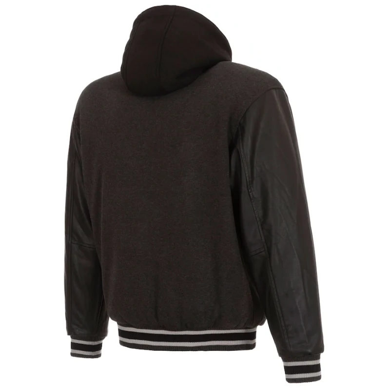 Back view of Los Angeles Charcoal 2020 Finals Champions Jacket