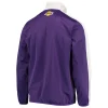 Back view of Los Angeles Lakers Purple or White Jacket