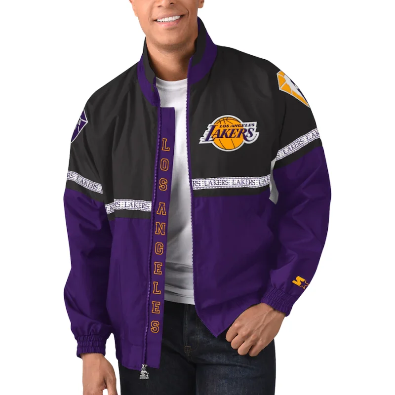 Los Angeles Lakers Full Zip Jacket