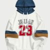 2020 Jordan White Fleece Hoodie