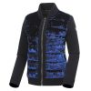 Velvet Blue Quilted Jacket
