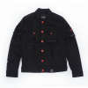 Black Fall Back Denim Jacket