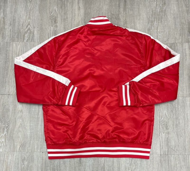 Born Fly Satin Bomber Jacket 